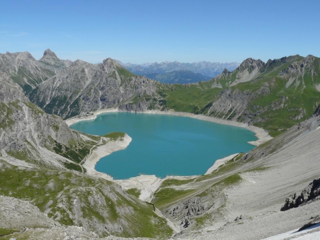 Lünersee shora