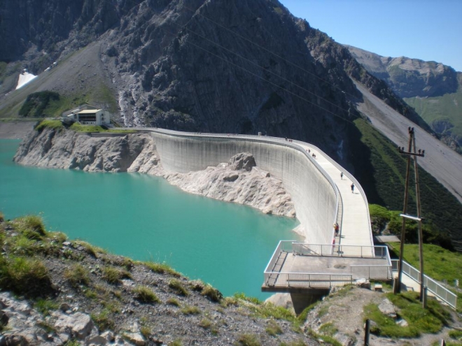 Hráz Lünersee