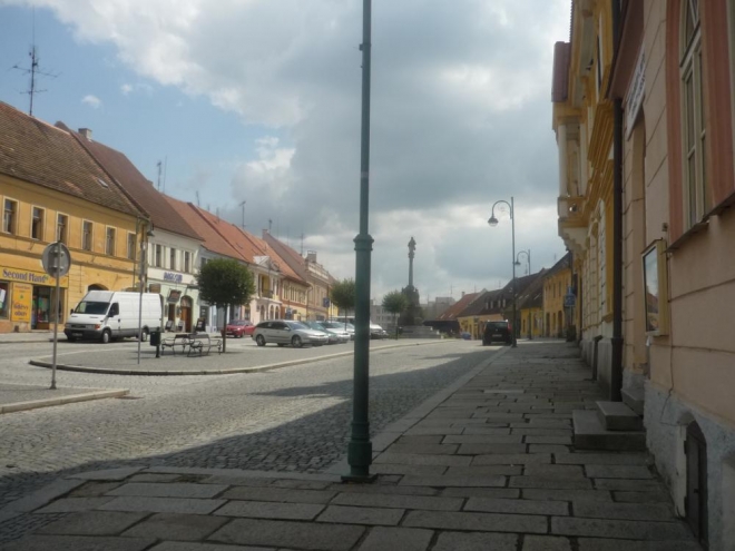 Jedna část náměstí