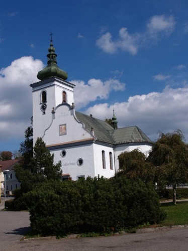 Kostel ve Volarech...