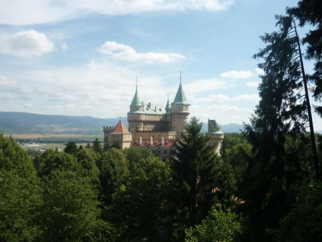 Naposledy pohled na zámek :) No není nádherný?