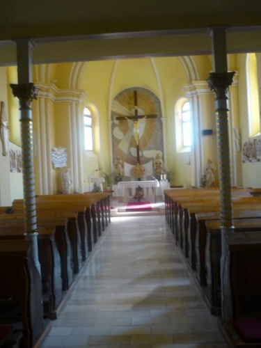 Interiér kostela