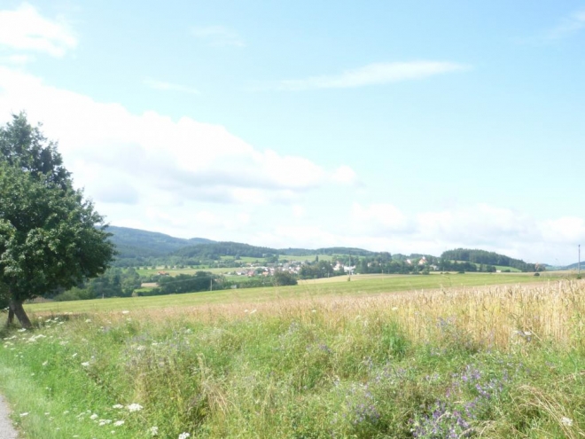 Pohled na Čestice