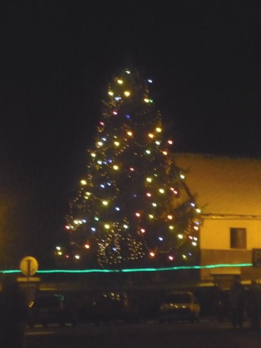 Vánoční strom ve Vacově