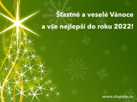 Veselé Vánoce a šťastný nový rok 2022