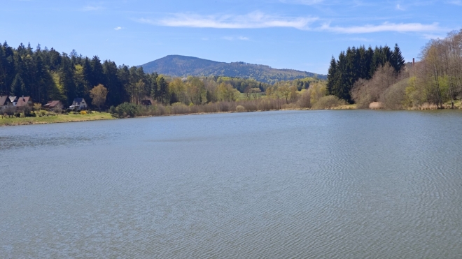 Ktišský rybník.