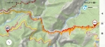  Mapa trasy.