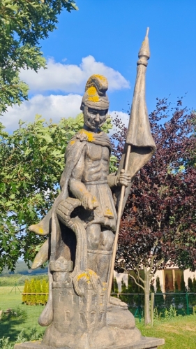 Socha sv. Floriána...