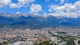 Výhled na Innsbruck...