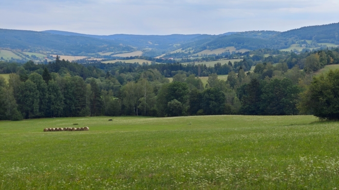 Pohled k Řepešínu.