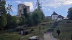 Míjíme hrad Landštejn.