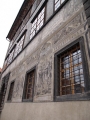 V letech 1570-1571 byla vystavěna na náměstí renesanční radnice a to na místě předpokládaného rožmberského zámečku. Na stavbě se podíleli vlašští stavebníci a její výzdobu prováděl malíř Jan Březnický. Jednalo se o stavbu zcela vyjimečnou již ve své době. Významná je zejména výzdoba vztahující se náměty k soudnictví. Malba byla provedena metodou chiaroscura a je jedinou tohoto druhu ve městě.     