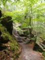 Schody nad řekou