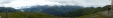 Už lehce podmračené panorama z Isskogelu jako varování.