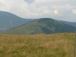 Pohled zpět na Kozí Chrbát, který si opravdu zaslouží své jméno.