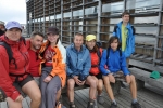 Foto od podivné Poštovní boudy, která poskytuje alespoň závětří.