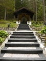 Hřbitov poblíž Monte Piana