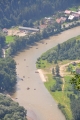 Před samotným vrcholem se musíme uplatit Eurem, abychom mohli pokračovat dál po bytelném, železném a bezpečném chodníku. Výhledy jsou skvělé.