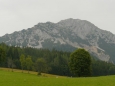 Rötelstein, na nějž jsme se další den dopoledne škrábali. Nicméně takový pěkný vrchol za to určitě stojí. 