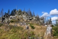Hochstein má 1 332m a je tedy o 21m vyšší než známější Třístoličník. Dojdete k němu za pět minut.