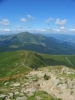 Hřeben mezi Hoverlou a Petrosem