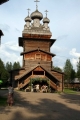 Vystoupení folklórního souboru u Voskresenského kostela