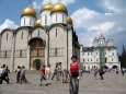 Moskevský Kreml - před Uspenským chrámem