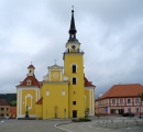Kostel ve Vlachovo Březí.