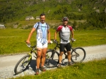 na kolech v údolí Sportgastein