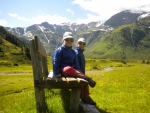 na začátku údolí Sportgastein