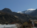 První pohled na Savojské Alpy