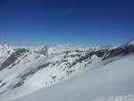 V dáli opět Mont Blanc
