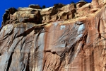 Utah - národní park Capitol Reef, struktura skály