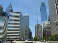 Mrakodrapy od City Hall, tedy z druhé strany než od nádraží