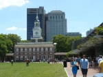 Independence Hall, budova, kde byla vyhlášena nezávislost a kde pak několik let sídlil kongres USA.