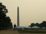 Blížíme se k Washingtonovu památníku