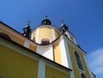 Kostel v Chlumu u Třeboně.