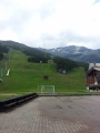 Pohled z Bormia 2000 směrem na Bormio 3000