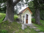 Obnovená kaple v Zadních Paštích