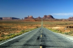 Utah - před námi je vytoužené Monument Valley, přijíždíme po cestě Forresta Gumpa