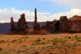 Utah, Monument Valley - The Totem Pole, posvátné indiánské místo