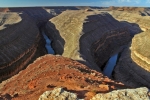 Utah, kaňon Gooseneck - meandr řeky San Juan River