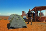 Utah, Monument Valley - já a náš stan