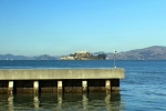 California, San Francisco - Alcatraz z přístavu