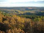 pohled do údolí říčky Loděnice, známější jako Kačák 
