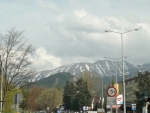 Výhled na hory v Zakopane