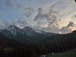 Výhled na Vysoké Tatry z hotelu