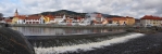 Panorama od nábřeží Jana Saitze.