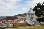 Dnes je horní část věžičky zpřístupněna návštěvníkům a poskytuje další z mnoha pohledů na město. Pro nás již bez překvapení...