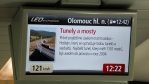 projíždíme nově vybudovaným koridorem do Zábřehu na Moravě ... 